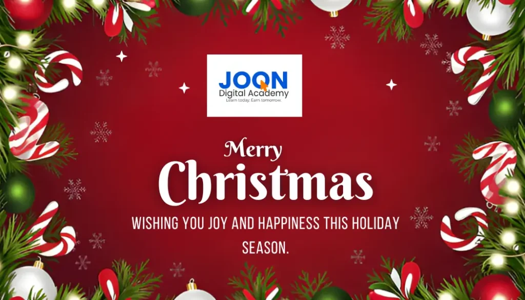 Merry Christmas from Joon Digital Academy