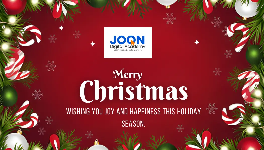 Merry Christmas from Joon Digital Academy